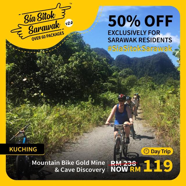 SSS
2.0 Mountain Bike Gold Mine &amp; Cave Discovery (Day Trip)